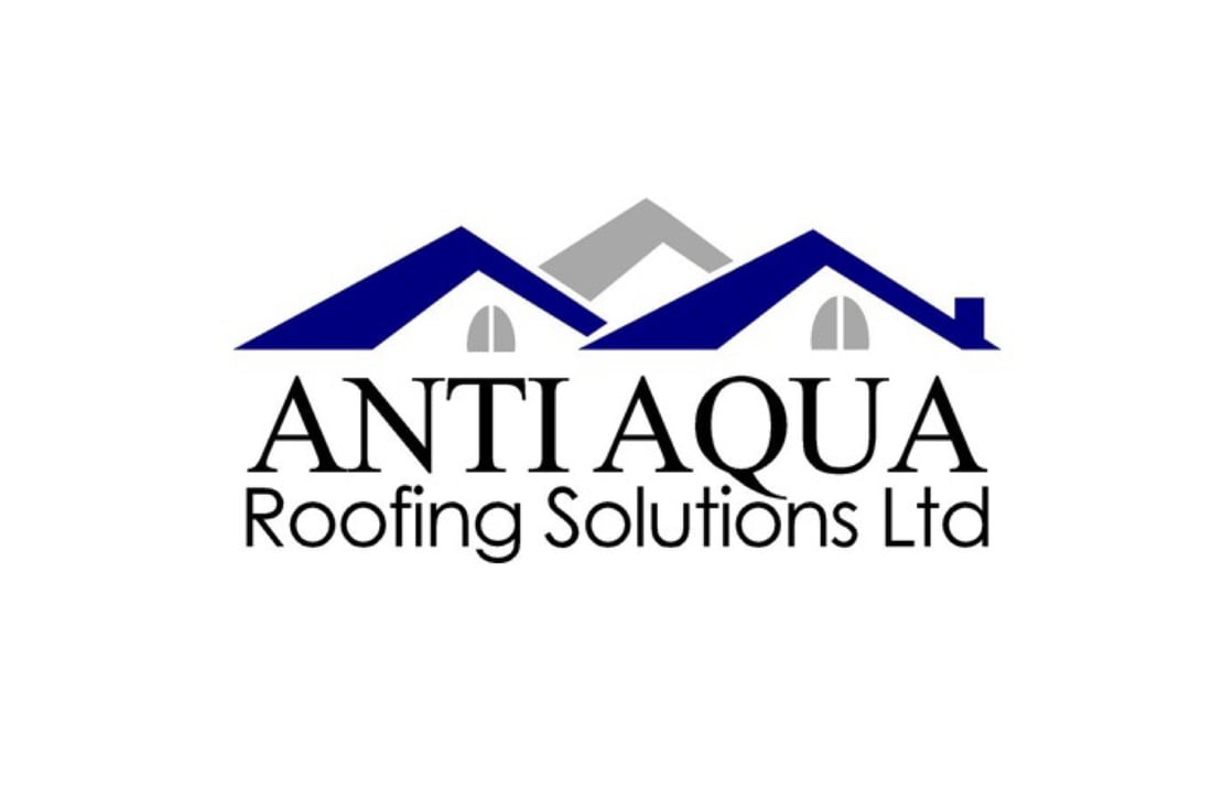 Main header - "Anti Aqua Roofing Solutions"