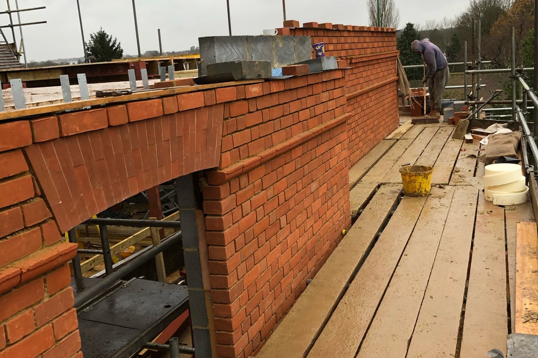 Main header - "J Walker Brickwork"