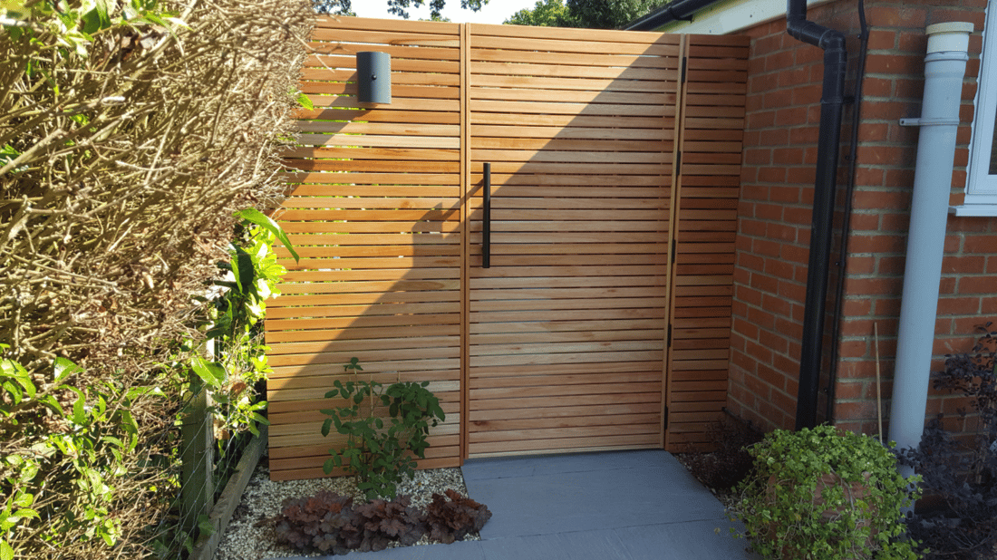 Main header - "Contemporary Gardens Berkshire"