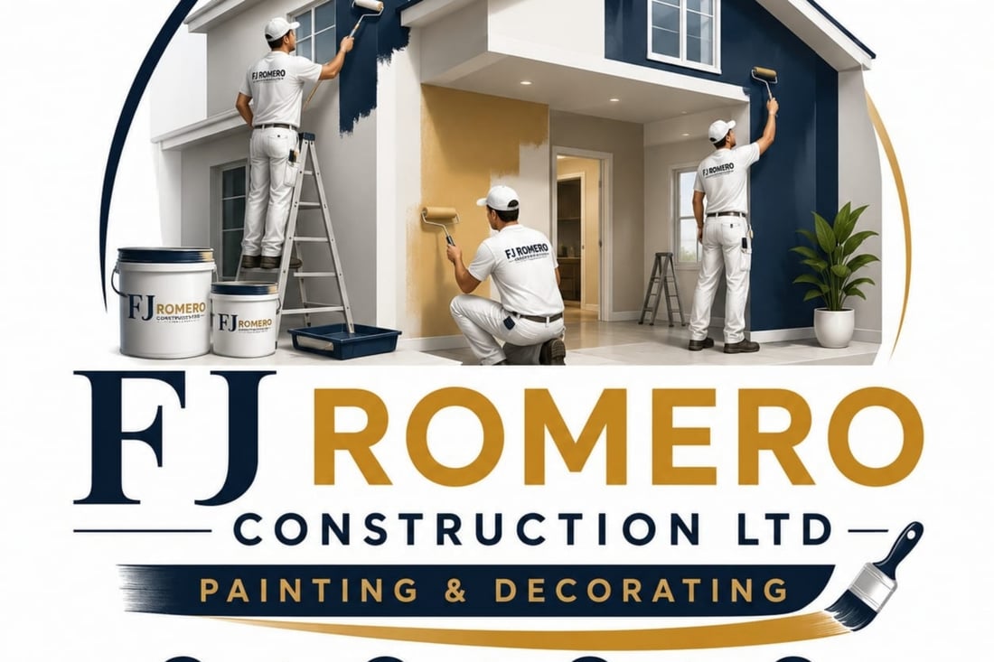 Main header - "FJ Romero Construction LTD"