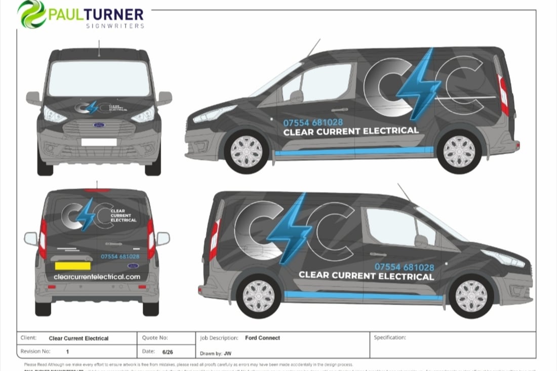 Main header - "Clear Current Electrical "