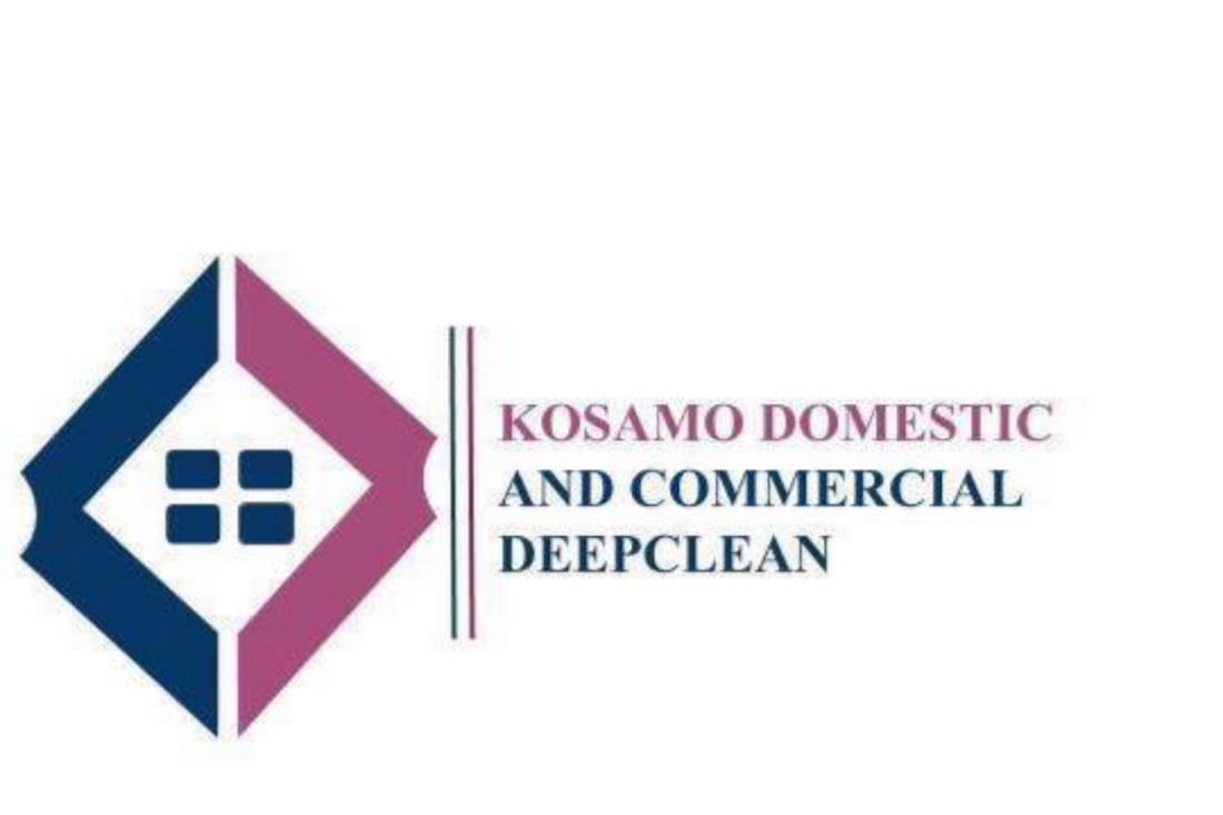 Main header - "KOSAMO DOMESTIC AND COMMERCIAL DEEPCLEAN LTD"