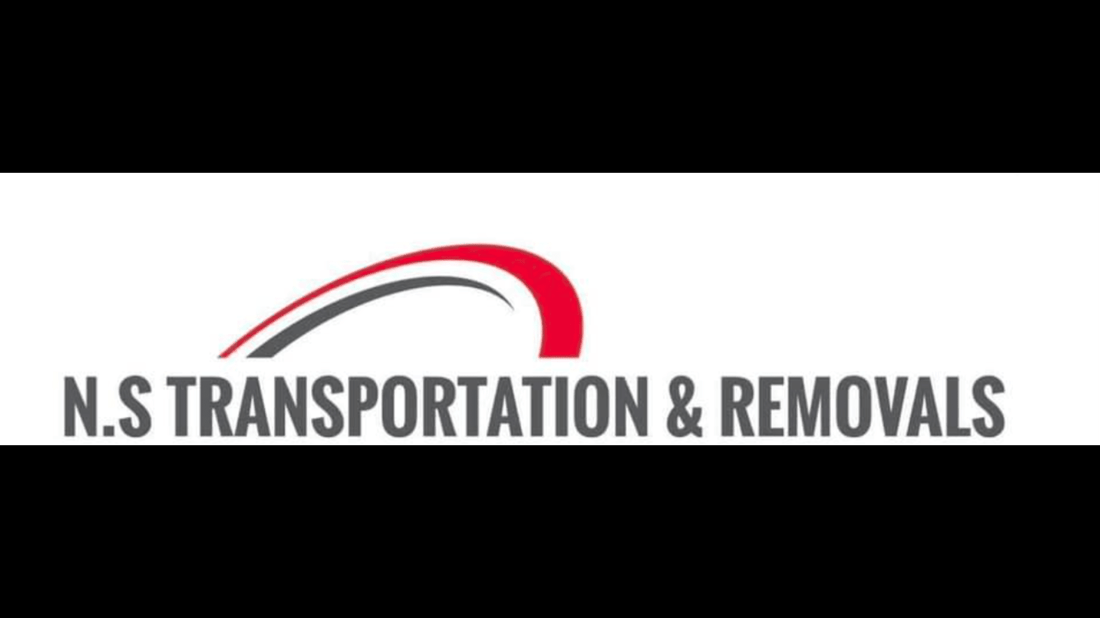 Main header - "N.S TRANSPORTATION & REMOVALS"
