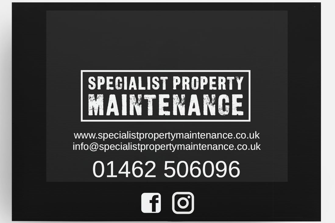 Main header - "Specialist Property Maintenance"