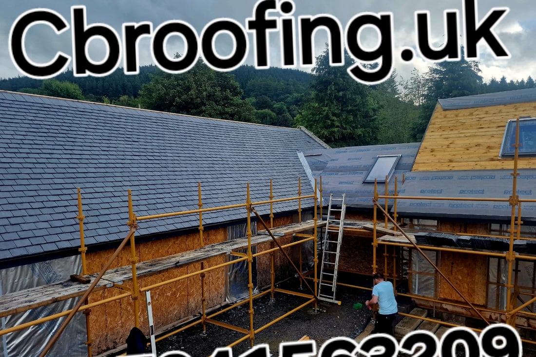 Main header - "CBR Roofing and Maintenance"