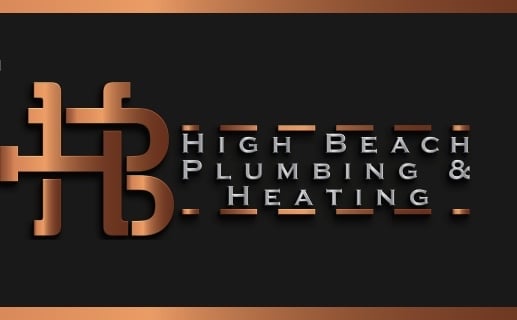 Main header - "High Beach Plumbing & Heating"