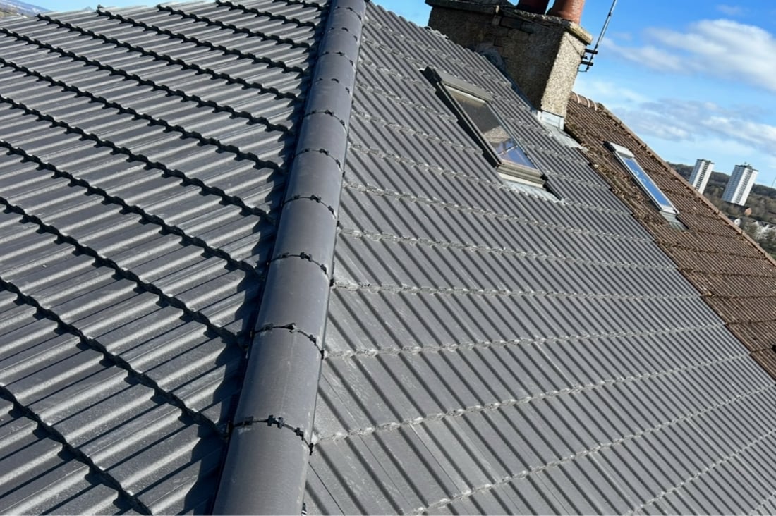 Main header - "Forrest Roofing Contractors"