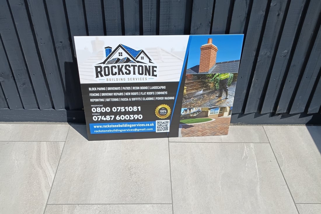 Main header - "Rockstone Building Services"