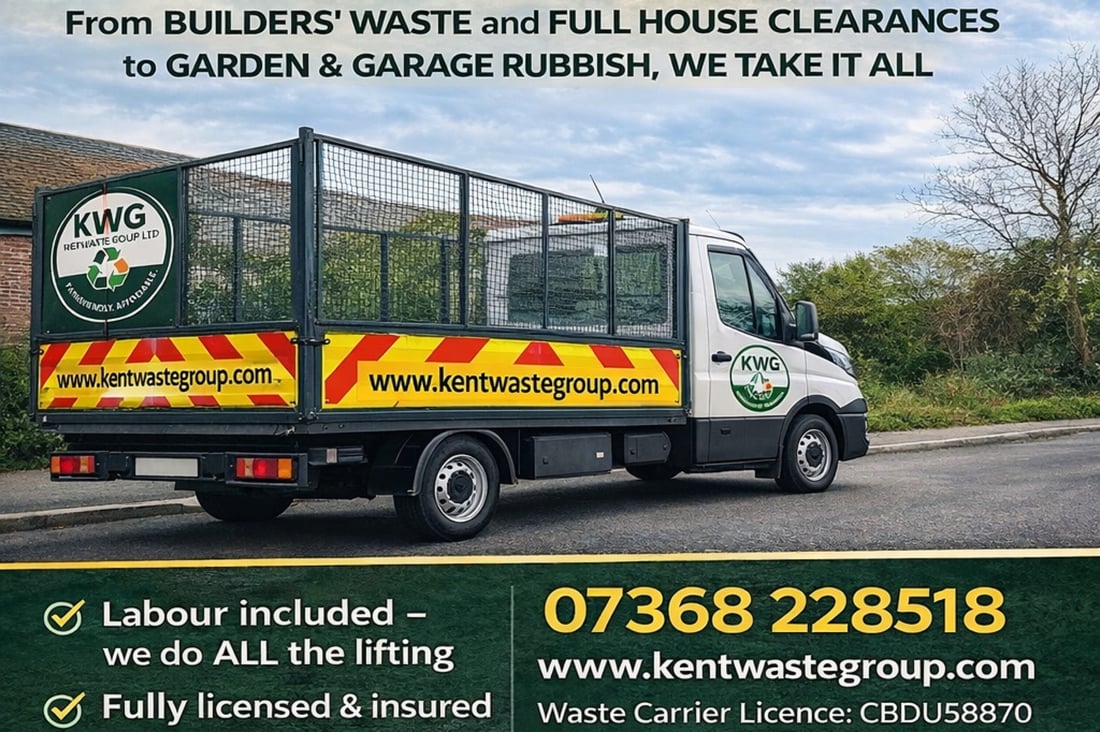 Main header - "Kent Waste Group Ltd"