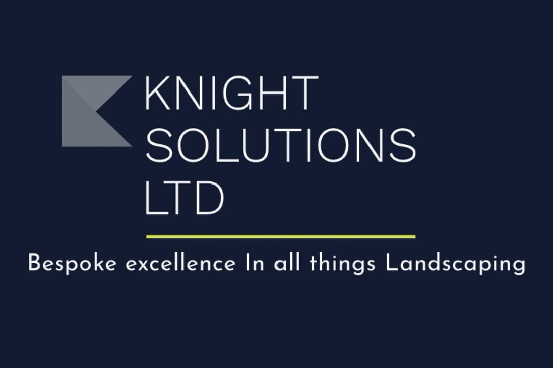 Main header - "KNIGHT SOLUTIONS BUILDING & LANDSCAPING LTD"