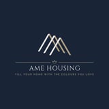 Company/TP logo - "AME HOUSING"