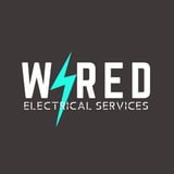 Company/TP logo - "Wired Electrical Services"