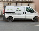 Company/TP logo - "S WINGROVE GARDENING & LANDSCAPES"