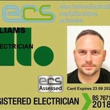 Company/TP logo - "CW Electrical"