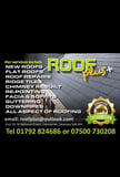 Company/TP logo - "Roof+ Roofing Swansea"