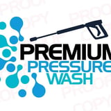 Company/TP logo - "Premium Pressure washing"