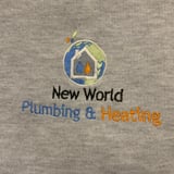 Company/TP logo - "New World Plumbing and Heating Engineers"