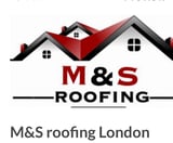 Company/TP logo - "M&S Roofing"