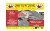 Company/TP logo - "Cymru Roofing and Paving"