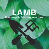 Company/TP logo - "Lamb Masonry & Garden Services"