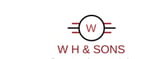 Company/TP logo - "W H & Sons Landscaping & Fencing LTD"