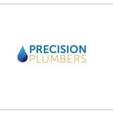 Company/TP logo - "Precision Plumbers"