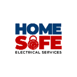 Company/TP logo - "Home Safe Electrical Services"