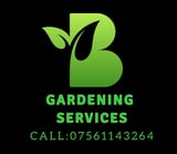 Company/TP logo - "BH Garden Maintenance"