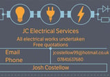 Company/TP logo - "JC Electrical"