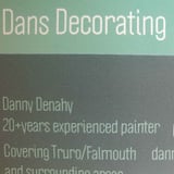 Company/TP logo - "Dan's Decorating"
