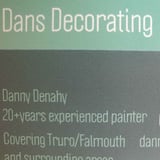 Company/TP logo - "Dan's Decorating"