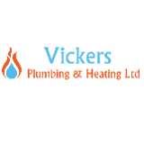 Company/TP logo - "Vickers Plumbing & Heating Ltd"