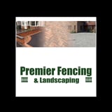 Company/TP logo - "Premier Fencing & Landscaping"