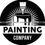 Company/TP logo - "AM Painting Services"