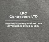 Company/TP logo - "LRC CONTRACTORS LTD"
