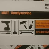 Company/TP logo - "MATT HANDY SERVICE"