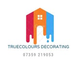 Company/TP logo - "True Colours Decorating"