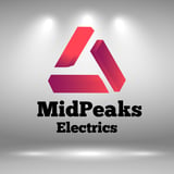 Company/TP logo - "Midpeaks Electrics"