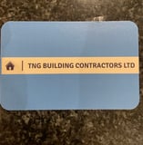 Company/TP logo - "TNG BUILDING CONTRACTORS LTD"