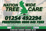 Company/TP logo - "Nationwide tree care"