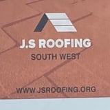 Company/TP logo - "JS Roofing"