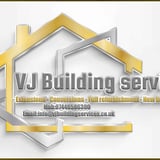 Company/TP logo - "VJ Building Services"