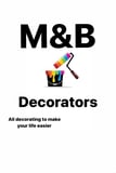 Company/TP logo - "M&B Decorators"