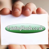 Company/TP logo - "PAINTING HANDS"