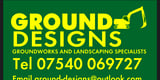Company/TP logo - "Ground Designs"