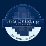 Company/TP logo - "JFS Building"