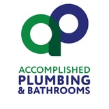 Company/TP logo - "Accomplished Plumbing & Bathrooms"