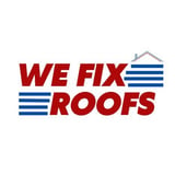 Company/TP logo - "We Fix Roofs"