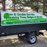 Company/TP logo - "Tree & Gardening Services"
