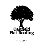 Company/TP logo - "1st Oakfield Flat Roofing"
